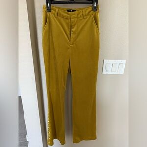 7 For All Mankind Mustard Yellow Pants LIKE NEW!!
